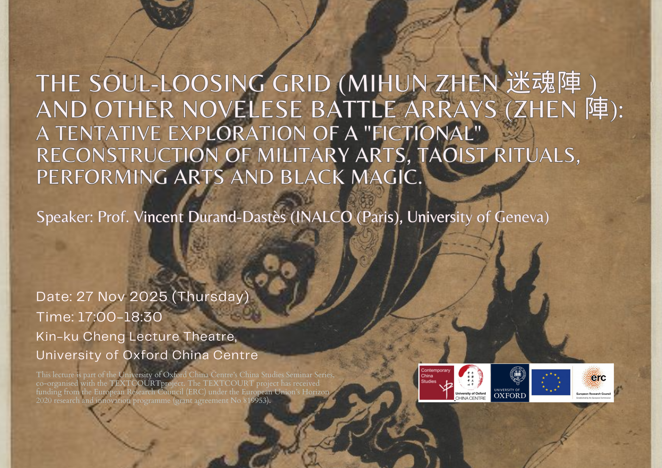 The Soul-loosing Grid (mihun zhen 迷魂陣) and Other Novelese Battle Arrays (zhen 陣)